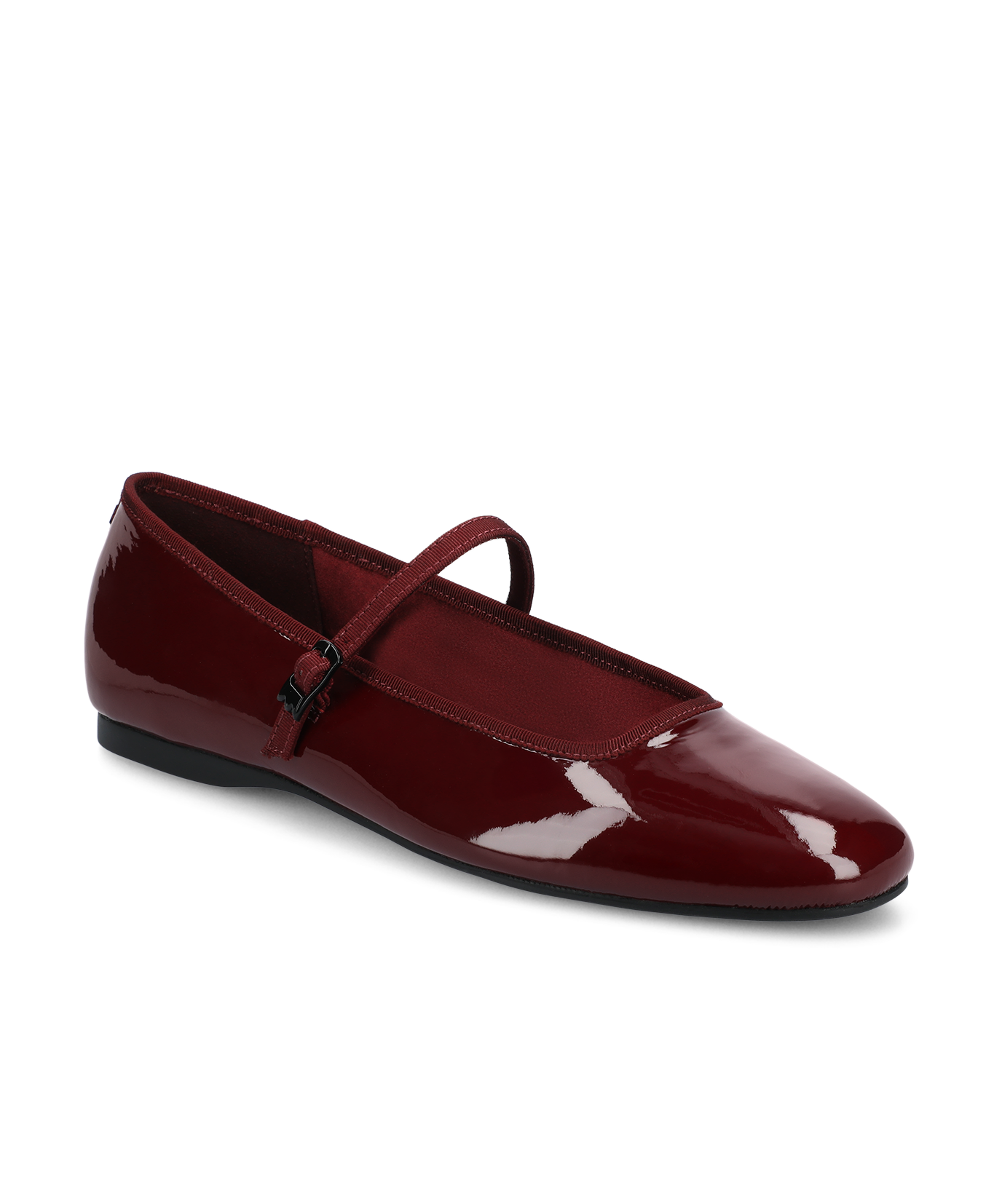 The Hummingbird  Mary Jane - Burgundy Patent