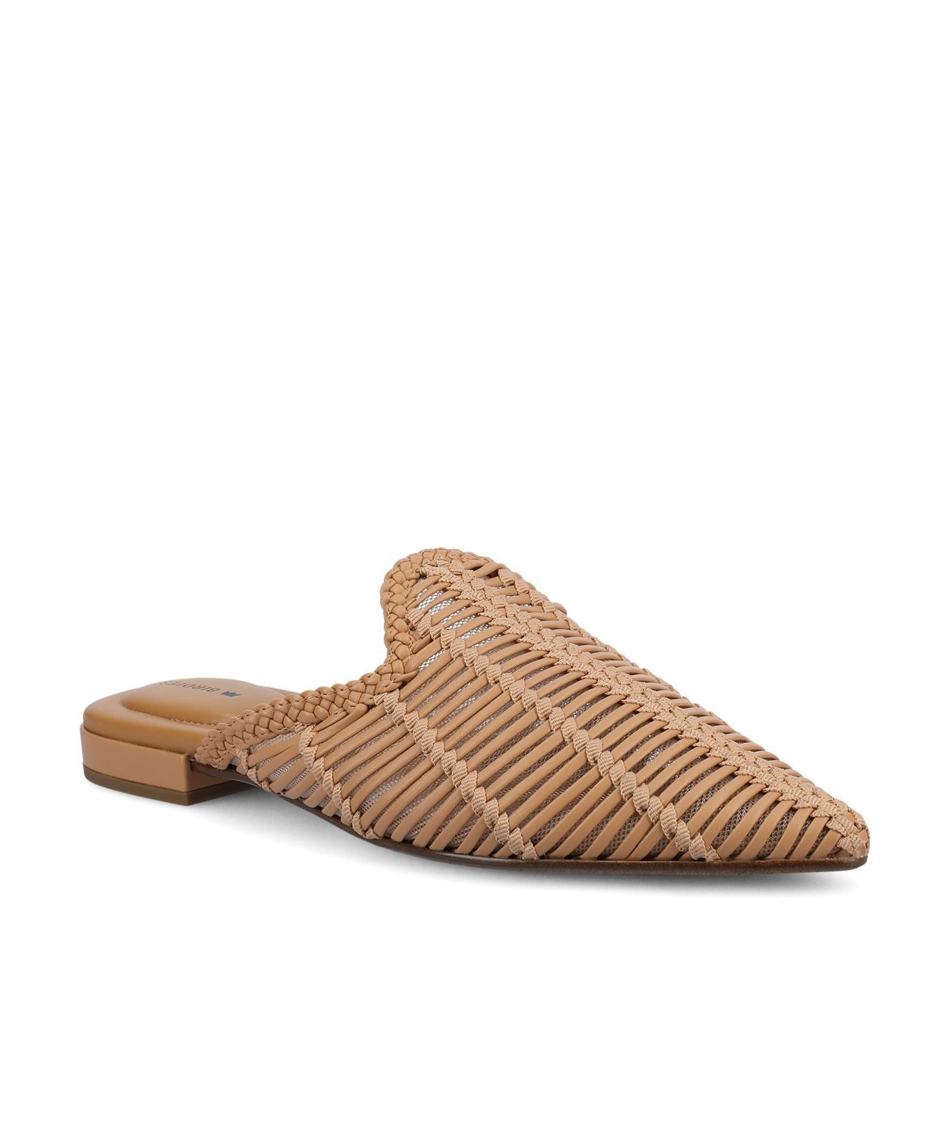 The Goldfinch 15 Woven Slide - Toffee Woven